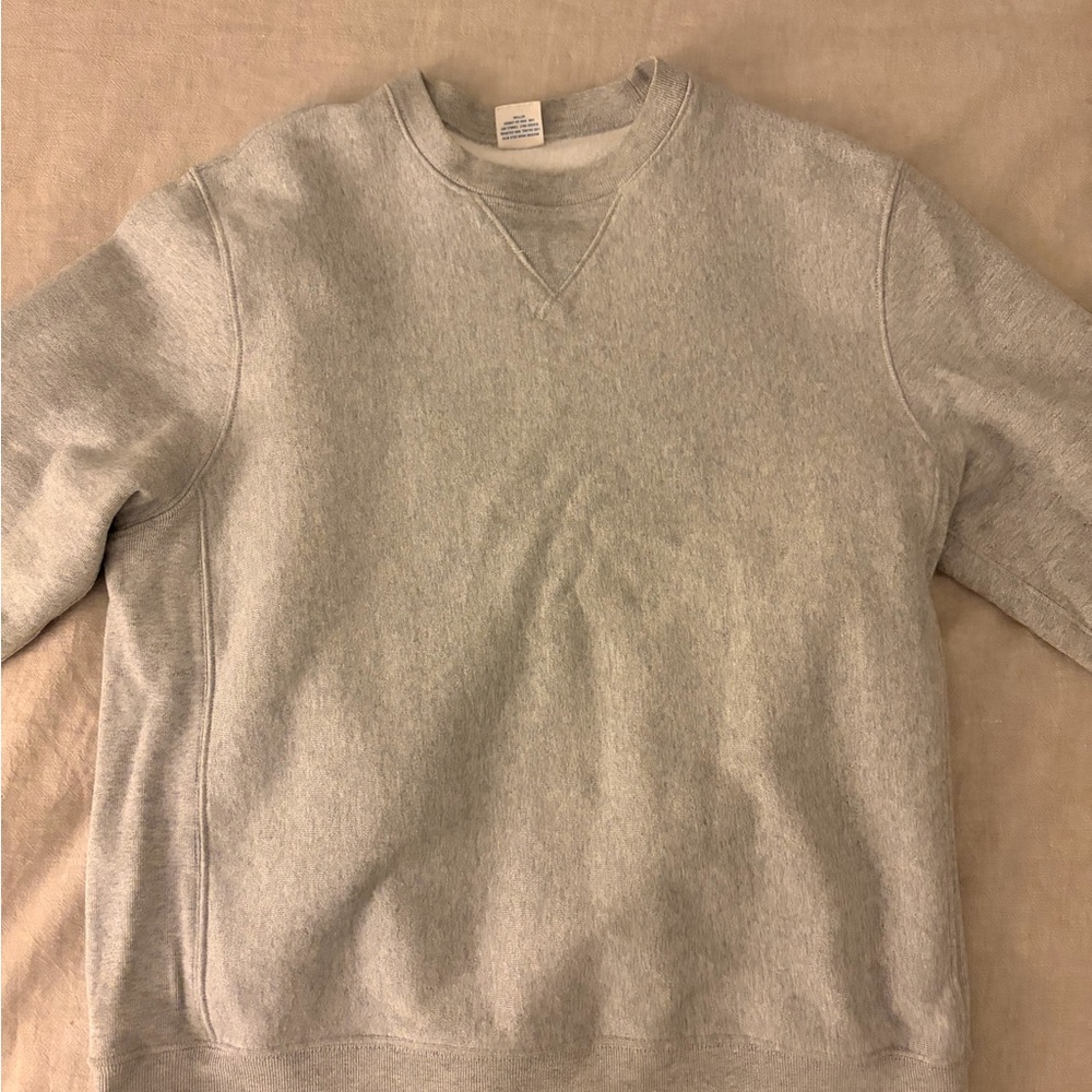 J. Crew Heather Gray Crewneck Sweater